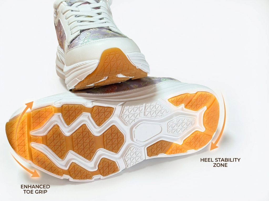 金襴スニーカー ソール機能