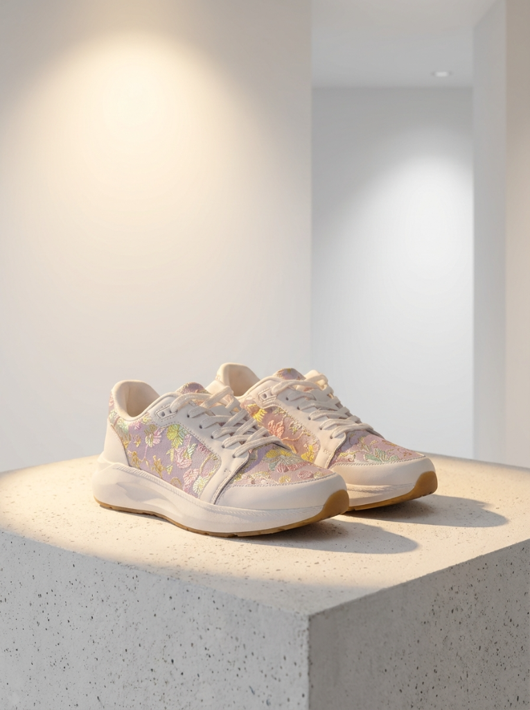 京都金襴スニーカー 全体ビジュアル